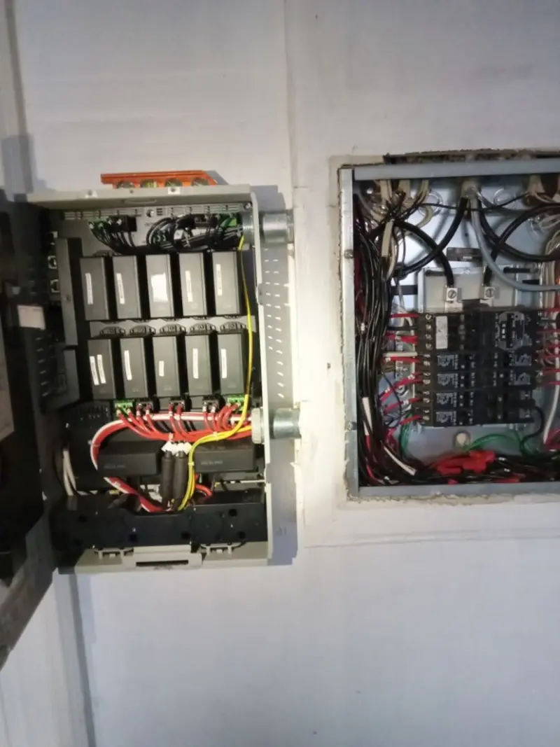 Electrical panel upgrade completed for Ring Doorbell Installation in Spring Valley Village